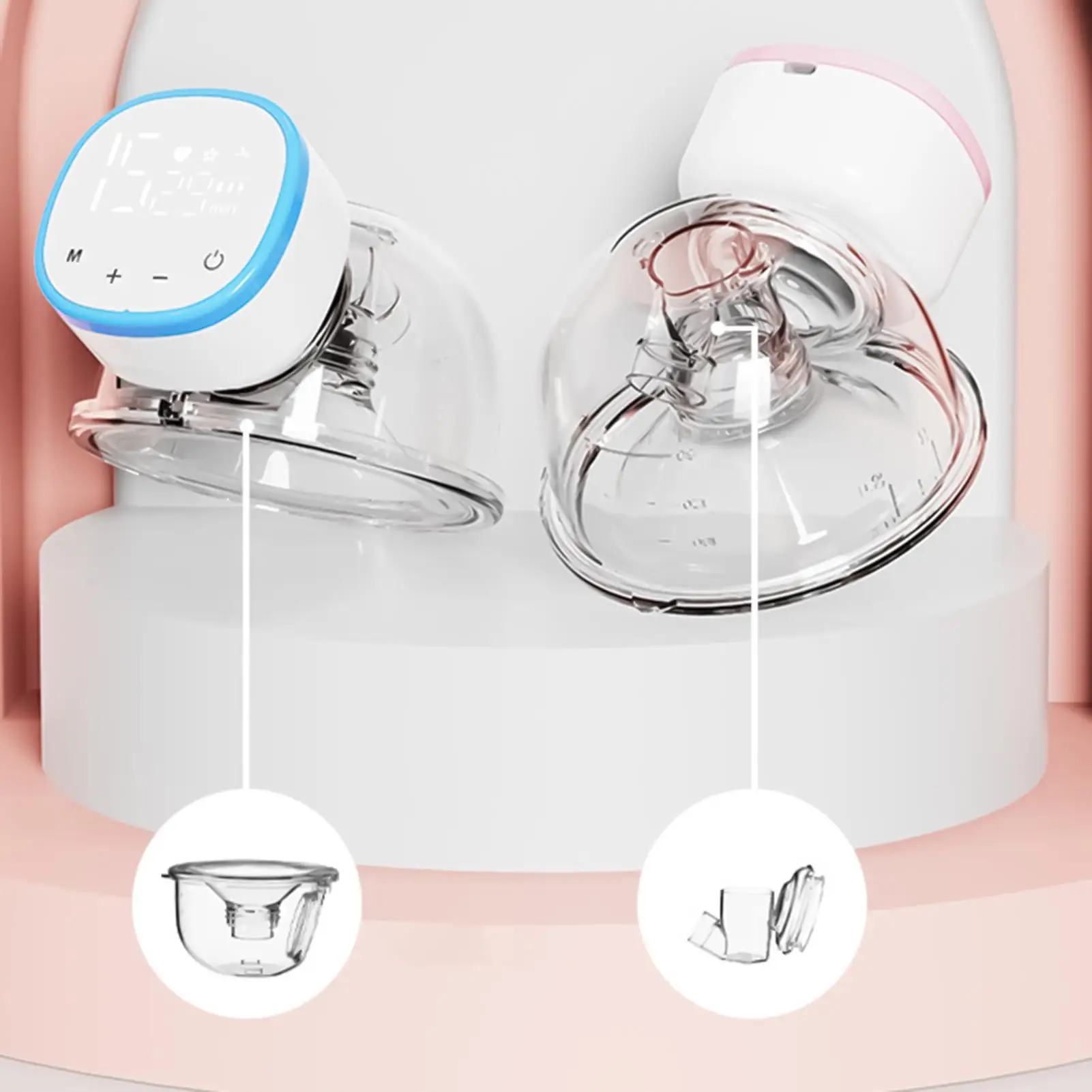 Носимый молокоотсос, легко чистящийся, электрический, для грудного вскармливания, портативный, без помощи рук, для замены молочных сосков для ребенка
Носимый молокоотсос, легко чистящийся, электрический, для грудного вскармливания, портативный, без помощи рук, для замены молочных сосков для ребенка