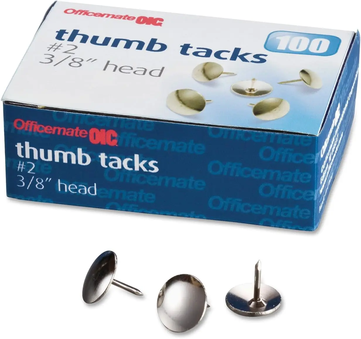 Thumb Tacks for Bulletin Boards, Push Pins for Office or Home, 100 Pack
Thumb Tacks for Bulletin Boards, Push Pins for Office or Home, 100 Pack