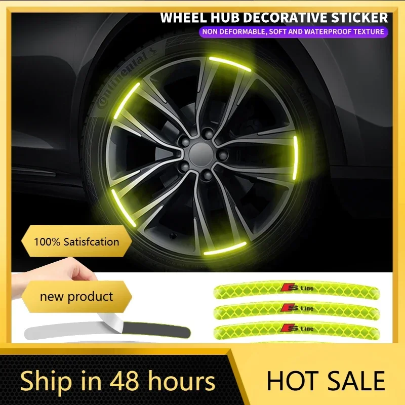 5/10/15/20Pcs Car Wheel Reflective Stickers Tire Hub Safety Warning Strips For Audi Sline S6 S7 SQ5 SQ7 A3 A4 A5 A6 A7 A8L
5/10/15/20Pcs Car Wheel Reflective Stickers Tire Hub Safety Warning Strips For Audi Sline S6 S7 SQ5 SQ7 A3 A4 A5 A6 A7 A8L