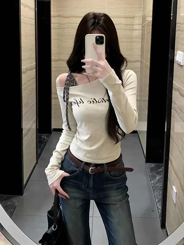 plus Size Floral ey Plaid Long Sve T-irt Women's Slim Fit Sli Inner Wear Overhead irt Spring 2026 New Arrival
plus Size Floral ey Plaid Long Sve T-irt Women's Slim Fit Sli Inner Wear Overhead irt Spring 2026 New Arrival