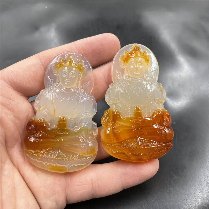 Мужская нежная желтая большая подвесная нефритовая подвеска из халцедонового агата Тара Гуаньинь
Мужская нежная желтая большая подвесная нефритовая подвеска из халцедонового агата Тара Гуаньинь