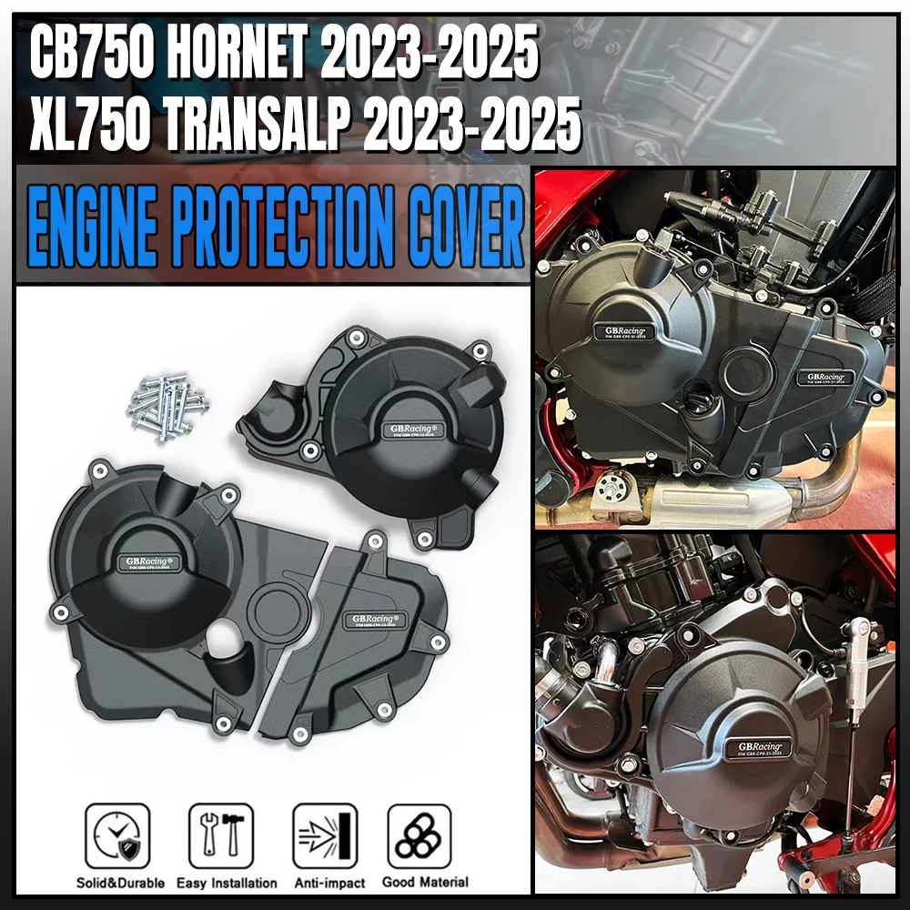 For HONDA CB750 Hornet 2023 2024 2025 & XL750 Transalp 2023 2024 2025 Motorcycle Engine Cover Protection GBRacing
For HONDA CB750 Hornet 2023 2024 2025 & XL750 Transalp 2023 2024 2025 Motorcycle Engine Cover Protection GBRacing