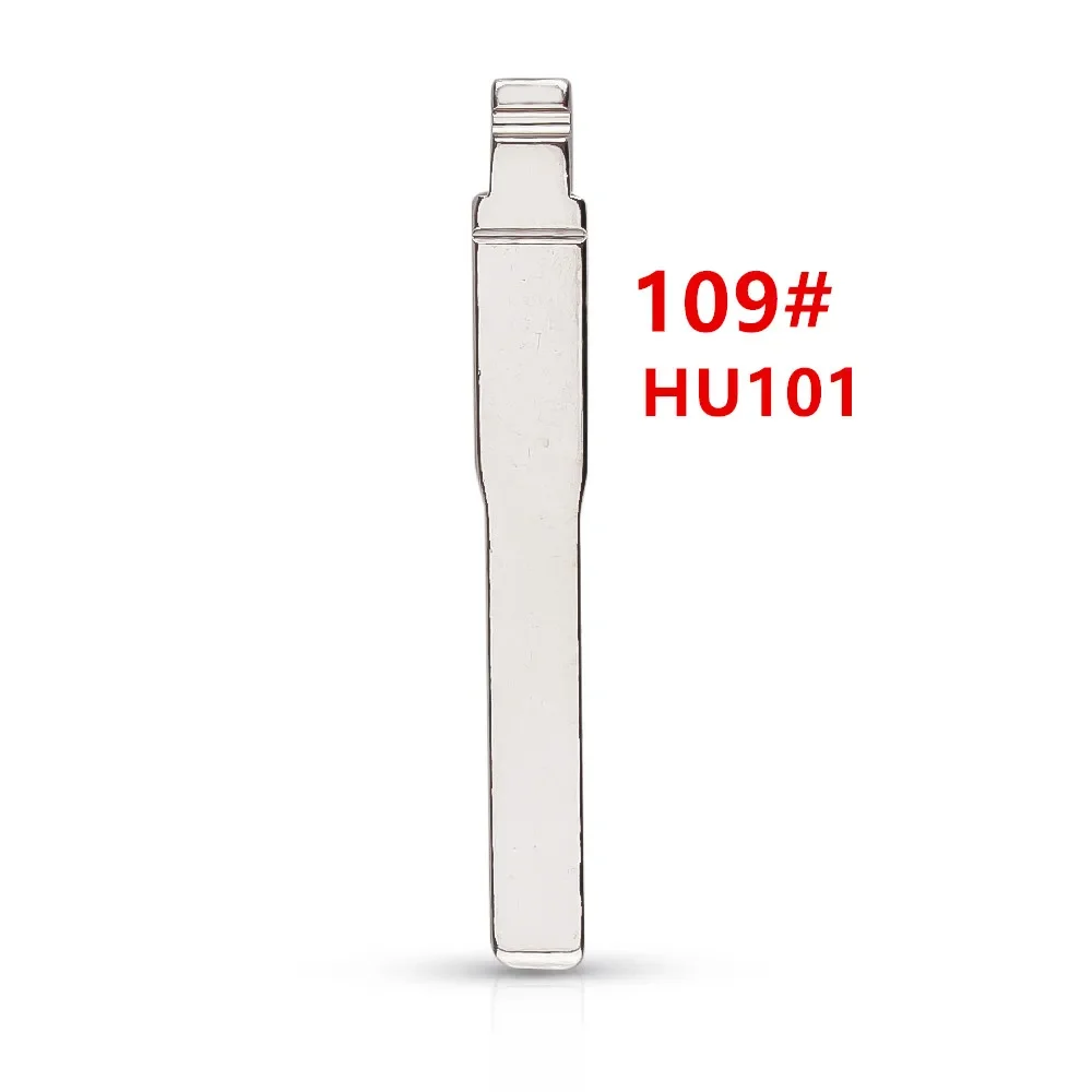 10 шт./лот # 109 HU101 Пустой металлический необрезанный откидной ключ для дистанционного ключа для пультов дистанционного управления Ford 
10 шт./лот # 109 HU101 Пустой металлический необрезанный откидной ключ для дистанционного ключа для пультов дистанционного управления Ford
