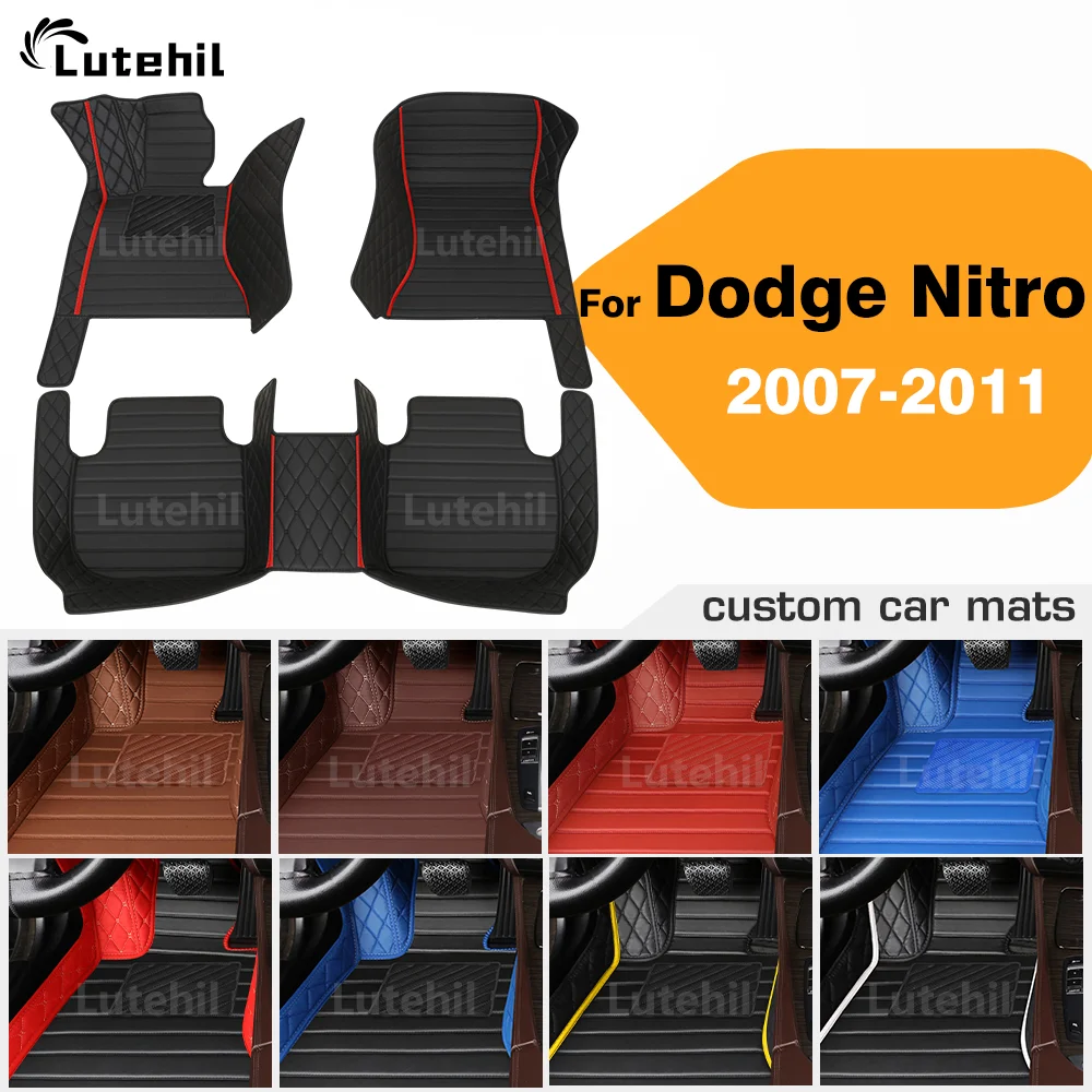 Car Floor Mats For Dodge Nitro 2007-2011 10 09 08 Auto Foot Pads All Weather Carpet Cover Floor Liners Full Set Car mats
Car Floor Mats For Dodge Nitro 2007-2011 10 09 08 Auto Foot Pads All Weather Carpet Cover Floor Liners Full Set Car mats