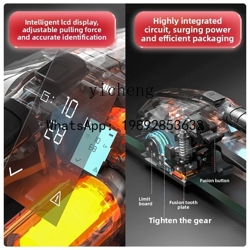 Electric Strapping Machine Handheld Fully Automatic Strapping Belt Tightening Integrated Strapping Hot Melt Plastic Belt
Electric Strapping Machine Handheld Fully Automatic Strapping Belt Tightening Integrated Strapping Hot Melt Plastic Belt