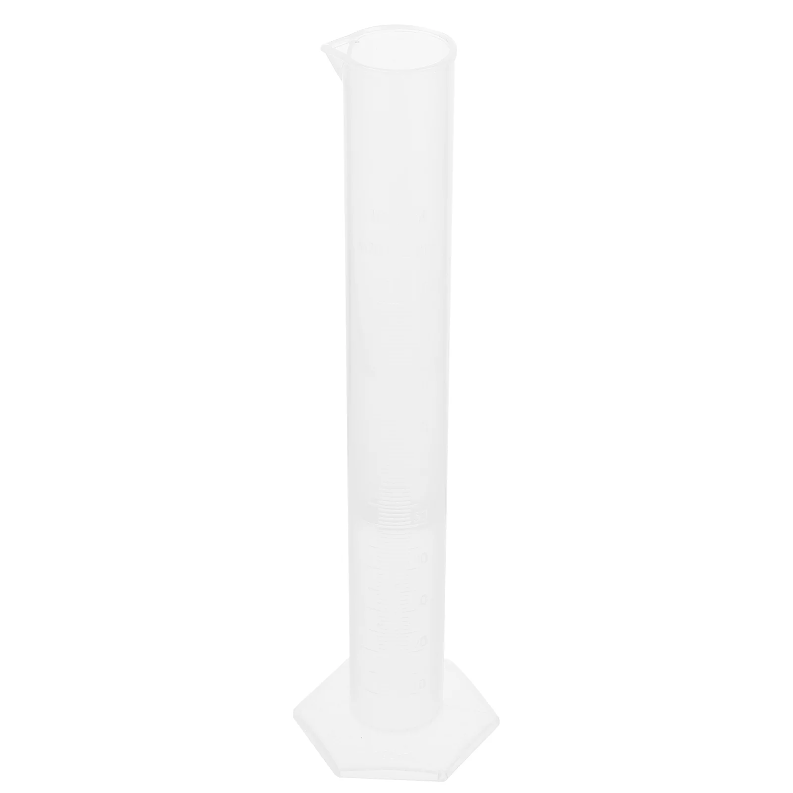 100ml Plastic Graduated Cylinder Measuring Beaker Test Tube Flask for Laboratory Home Use Wide Rim Tapered Spout Non Wetting
100ml Plastic Graduated Cylinder Measuring Beaker Test Tube Flask for Laboratory Home Use Wide Rim Tapered Spout Non Wetting