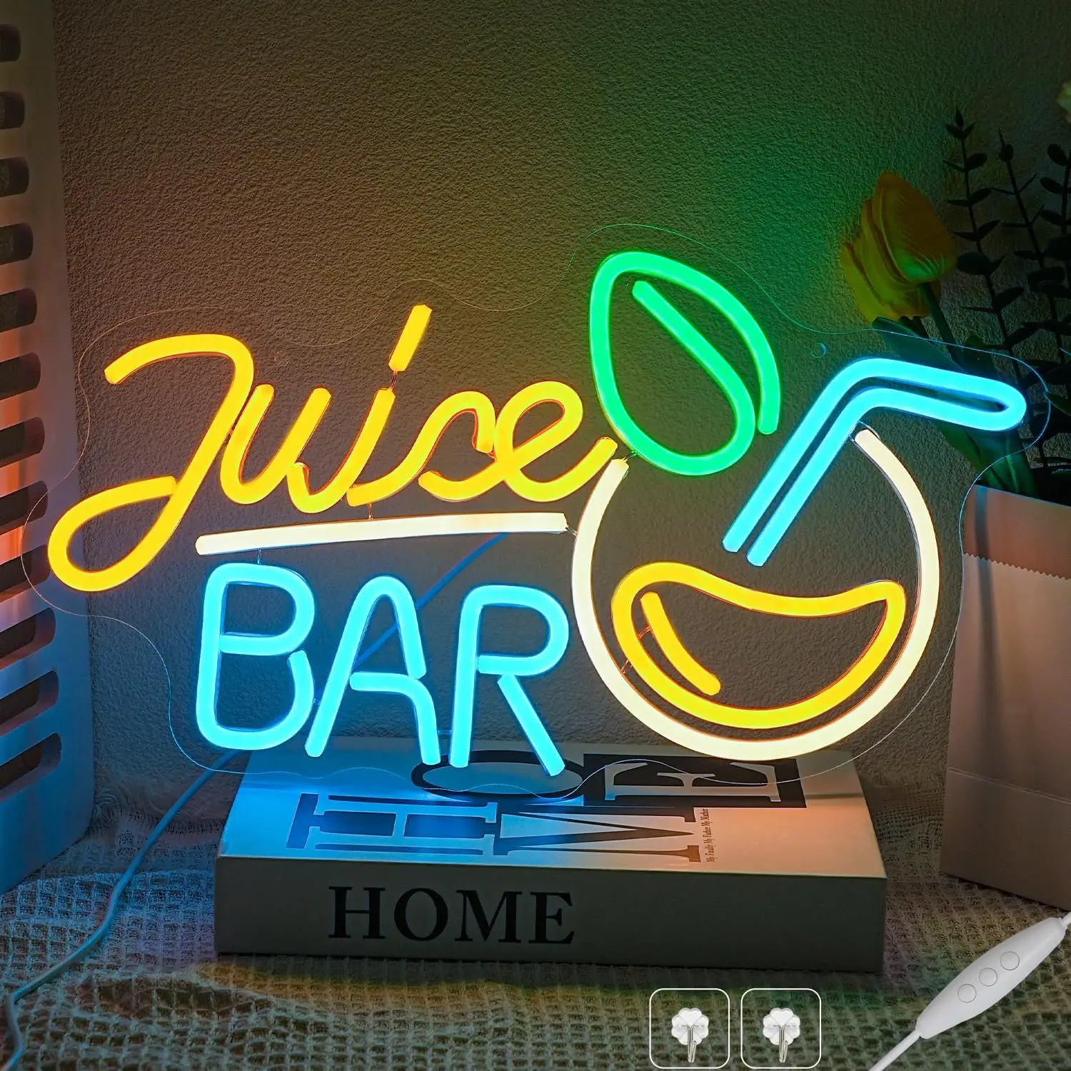 Juice Bar Neon Sign for Wall Decor, USB Dimmable LED Neon Light for Pub,Juice Shop,Bedroom,Party Decoration Personalized Gift 
Juice Bar Neon Sign for Wall Decor, USB Dimmable LED Neon Light for Pub,Juice Shop,Bedroom,Party Decoration Personalized Gift