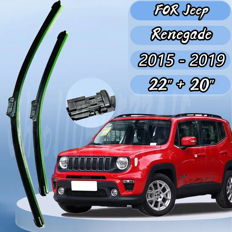 For Jeep Renegade 2015-2019 Front Wiper Blades Windshield Brushes Windscreen Window Car Accessories Fifth silent upgrade
For Jeep Renegade 2015-2019 Front Wiper Blades Windshield Brushes Windscreen Window Car Accessories Fifth silent upgrade