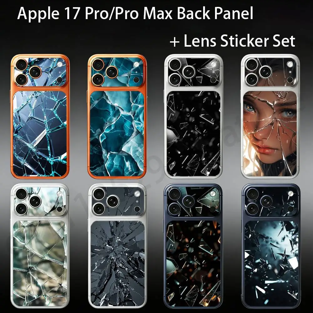 Creative images of broken glass For iPhone 17proMax/17pro Full Cover Decal Skin Wrap Colorful Rear Protective Sticker Film
Creative images of broken glass For iPhone 17proMax/17pro Full Cover Decal Skin Wrap Colorful Rear Protective Sticker Film
