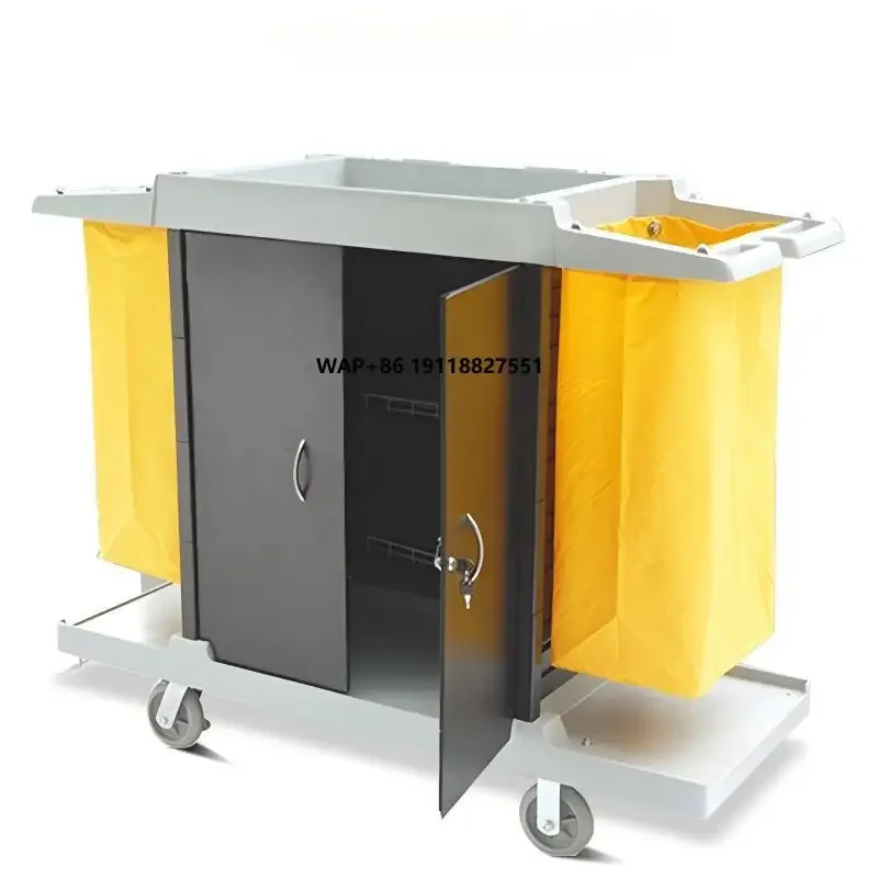 Quiet Design Surface Easy to Clean up Cleaning Home Restaurant Service Trolley With Housekeeping Maid Cart
Quiet Design Surface Easy to Clean up Cleaning Home Restaurant Service Trolley With Housekeeping Maid Cart