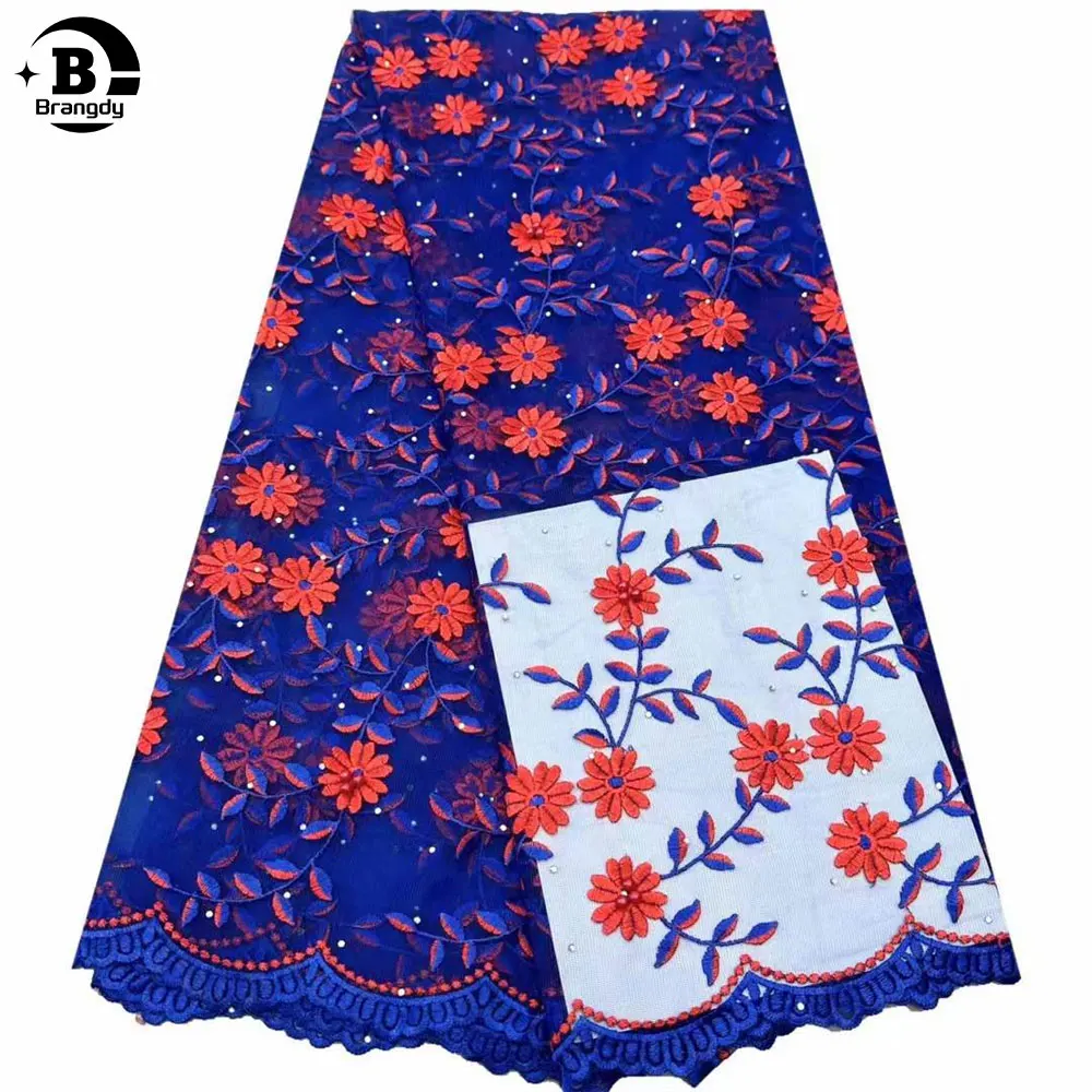 African High Quality Lace Fabric French Net Fabric Sewing Embroidered Lace in Tulle Nigeria Fabric 5 Yards C40012
African High Quality Lace Fabric French Net Fabric Sewing Embroidered Lace in Tulle Nigeria Fabric 5 Yards C40012