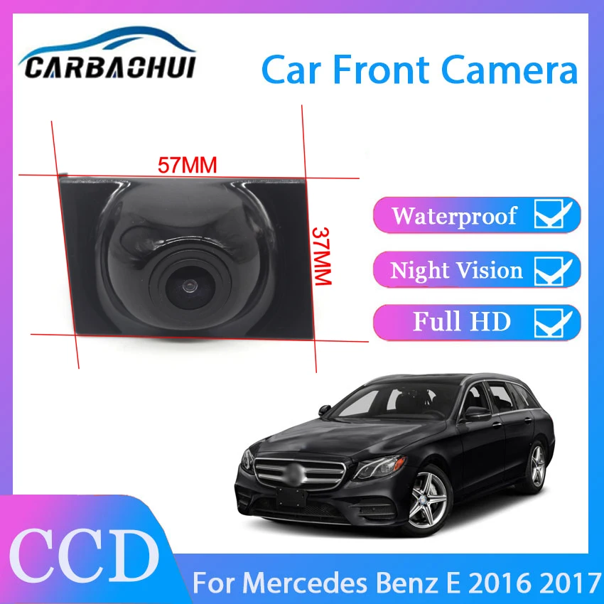 AUTO Front View Camera Parking System CCD HD Camera Waterproof Night Vision high quality For Mercedes Benz E 2016 2017
AUTO Front View Camera Parking System CCD HD Camera Waterproof Night Vision high quality For Mercedes Benz E 2016 2017