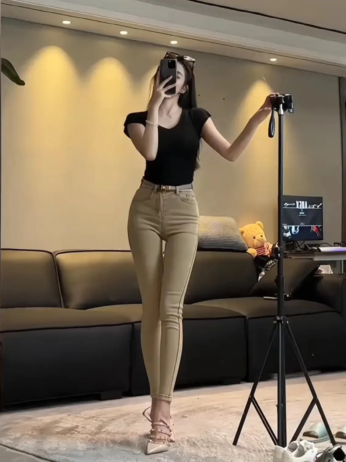 High Waist Stretchy Slimming Faionable Vintage Dongda Gate 2024 New Sle Nine-Piece Pencil Pants Cotton Stretch Denim
High Waist Stretchy Slimming Faionable Vintage Dongda Gate 2024 New Sle Nine-Piece Pencil Pants Cotton Stretch Denim