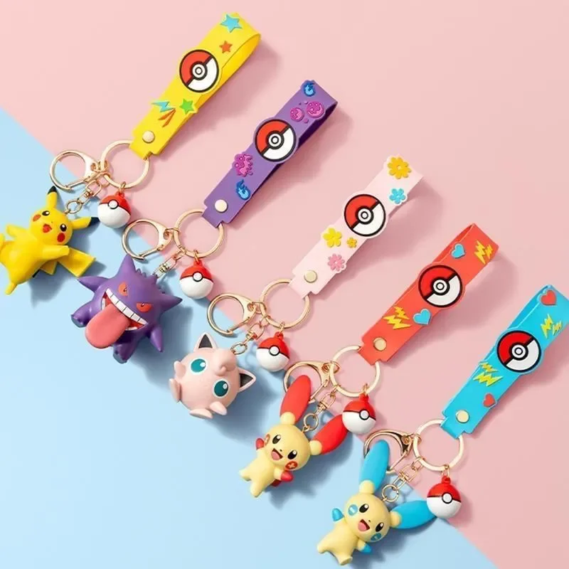 Pokemon Authentic Pvc Keychain Pikachu Gengar Backpack Pendant Bag Charm Car Key Decoration For Couple Daily Use blind box
Pokemon Authentic Pvc Keychain Pikachu Gengar Backpack Pendant Bag Charm Car Key Decoration For Couple Daily Use blind box