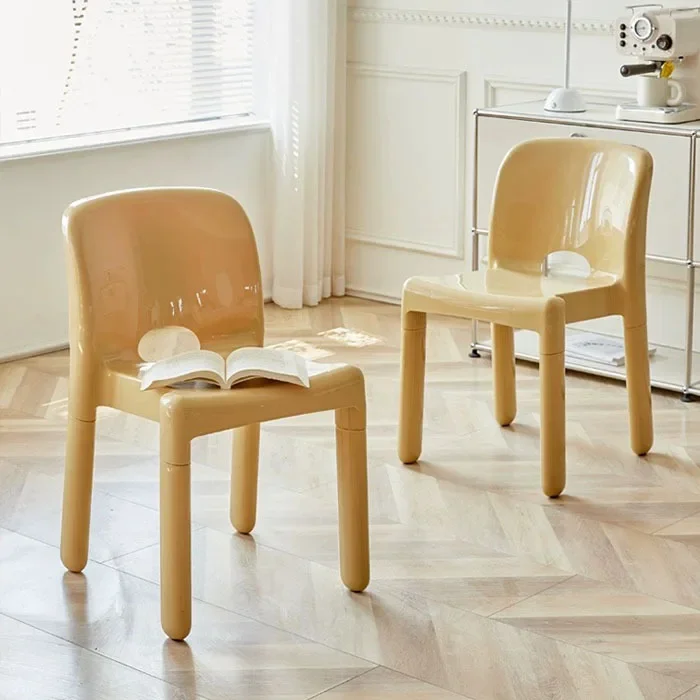 Medieval INS Dining Chair, Simple Home Plastic Backrest Stool, Light Luxury Makeup Chair, Creative Coffee Chair
Medieval INS Dining Chair, Simple Home Plastic Backrest Stool, Light Luxury Makeup Chair, Creative Coffee Chair