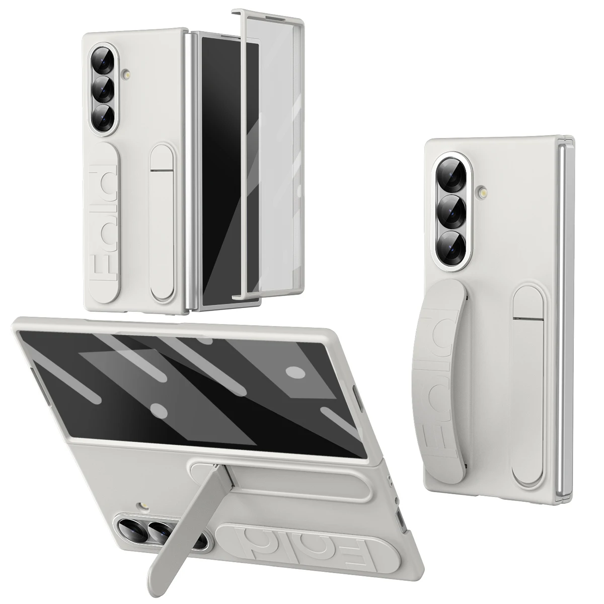 Wristband Foldable Stand Funda for Samsung Galaxy Z Fold 7 6 5 4 Fold7 5G Case Front Glass Lens Protection PC Plastic Cover Capa
Wristband Foldable Stand Funda for Samsung Galaxy Z Fold 7 6 5 4 Fold7 5G Case Front Glass Lens Protection PC Plastic Cover Capa