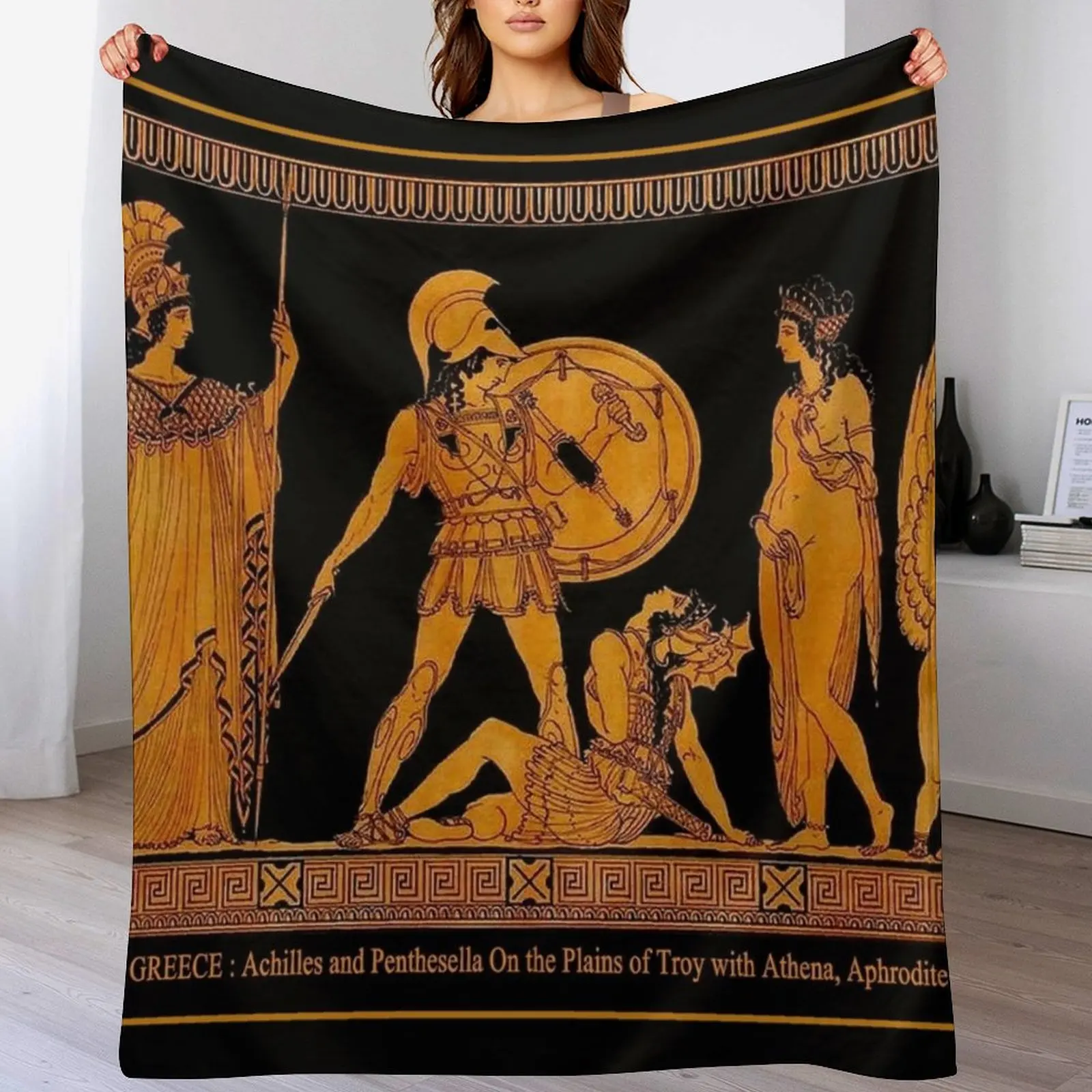 GREECE : Ancient God and Goddess Frieze Print Throw Blanket Personalized Gift Bed Fashionable Furrys Bed linens Blankets
GREECE : Ancient God and Goddess Frieze Print Throw Blanket Personalized Gift Bed Fashionable Furrys Bed linens Blankets