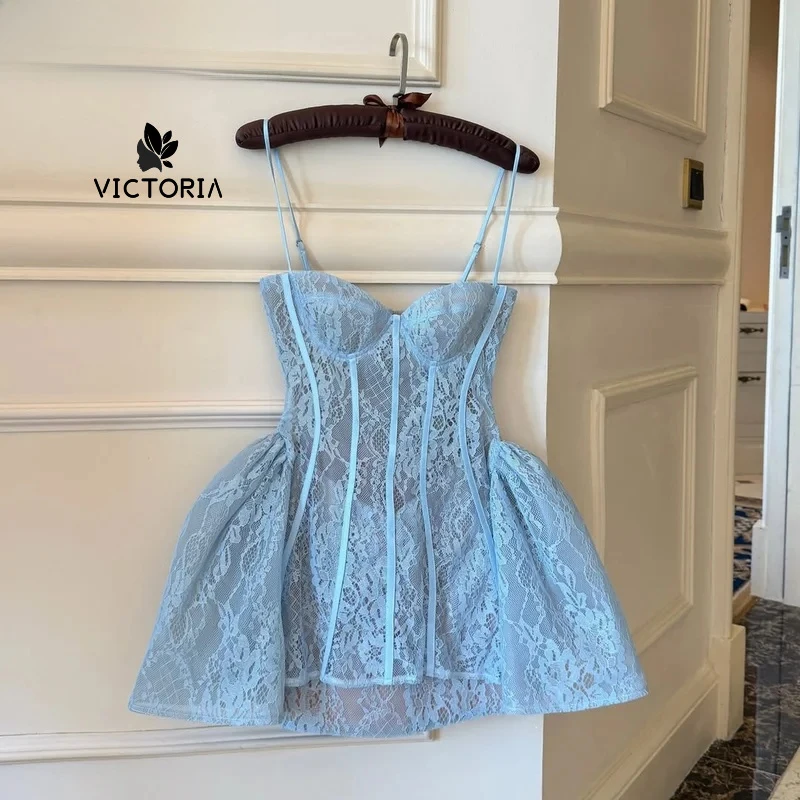 Customized Sexy Lace Corset Mini Dress Spaghetti Strap Sweetheart Tulle Skirt Formal Evening Prom Party Cocktail
Customized Sexy Lace Corset Mini Dress Spaghetti Strap Sweetheart Tulle Skirt Formal Evening Prom Party Cocktail