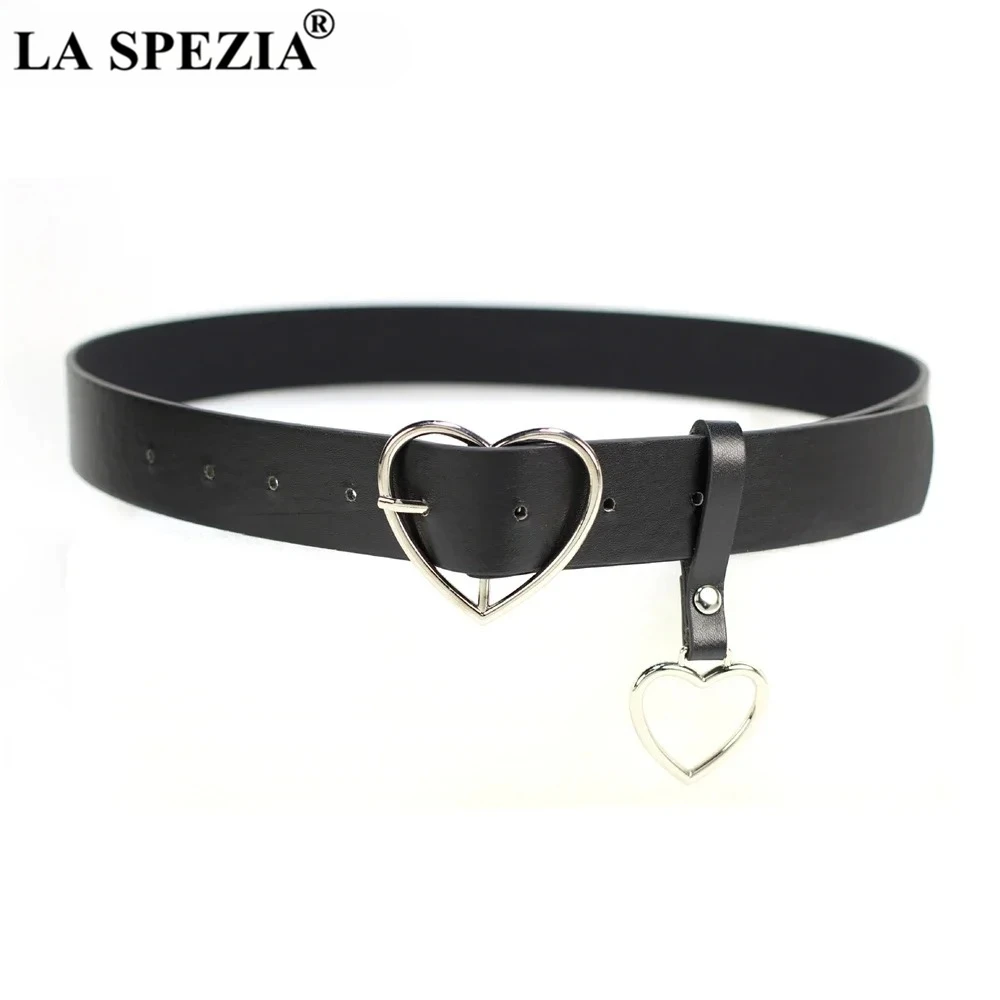 Black Waist Belts Women Loving Heart Pendant Golden Buckle Black Leather Women Belt High Fashion Waist Belt Pants 105cm New
Black Waist Belts Women Loving Heart Pendant Golden Buckle Black Leather Women Belt High Fashion Waist Belt Pants 105cm New