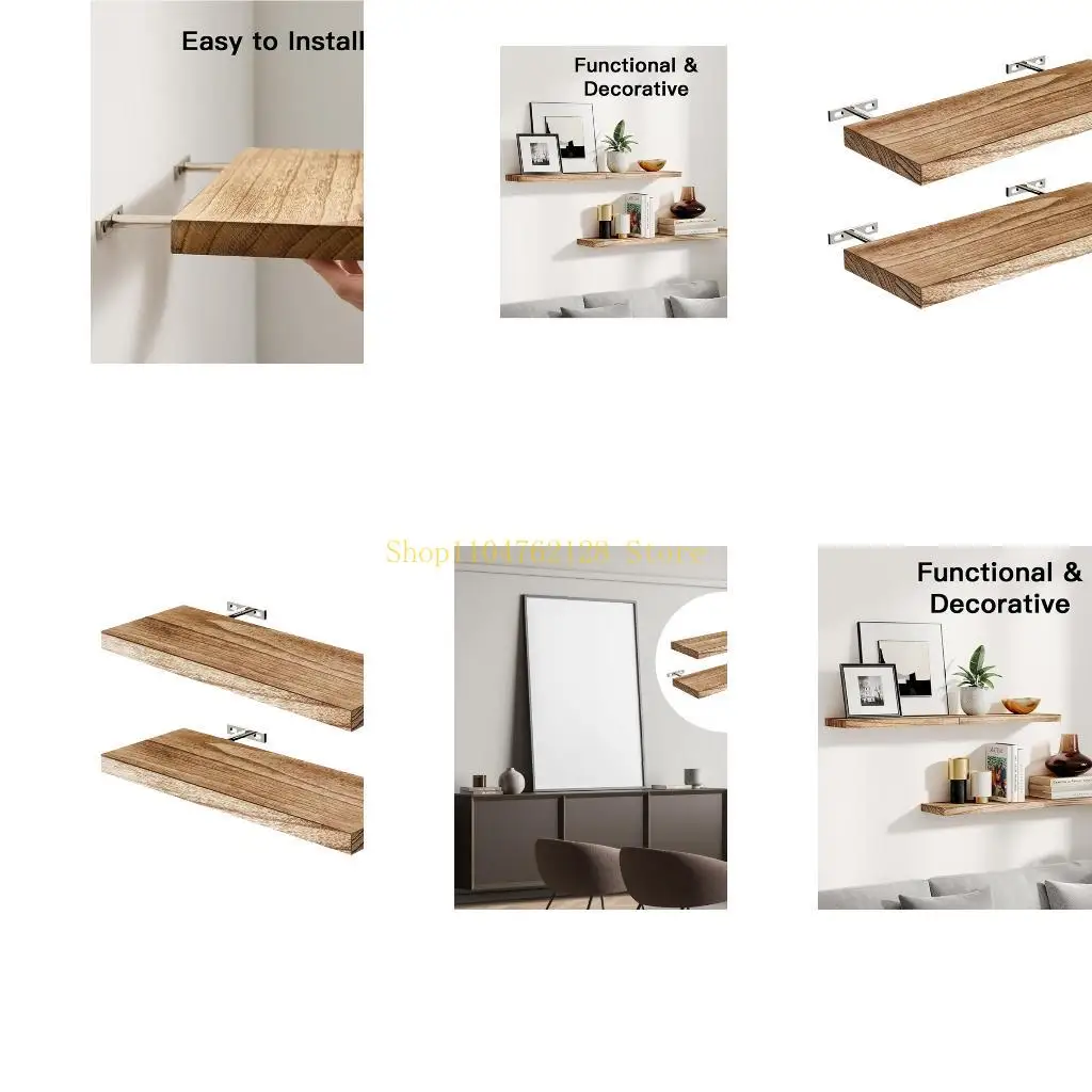 Pack of 2 Light Brown Wood Floating Shelves 40cm Wall Storage Modern Space Saving Home Organizers for Bathroom best sale
Pack of 2 Light Brown Wood Floating Shelves 40cm Wall Storage Modern Space Saving Home Organizers for Bathroom best sale
