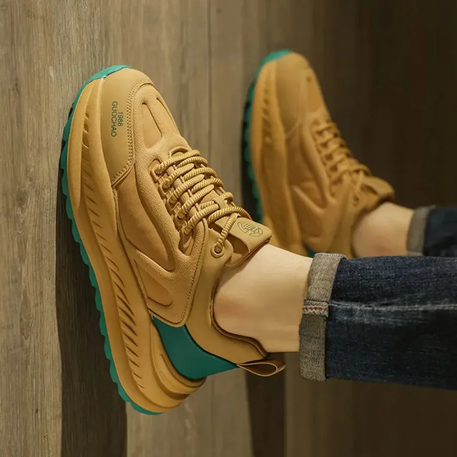 Men's Shoes 2025 New Four-Season Fashion Versatile Casual Shoes Soft Sole Lightweight Sneakers Running Height-Increasing Dad Sh
Men's Shoes 2025 New Four-Season Fashion Versatile Casual Shoes Soft Sole Lightweight Sneakers Running Height-Increasing Dad Sh