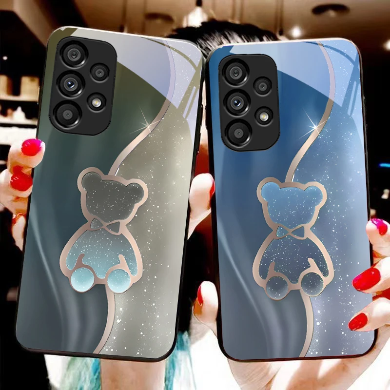 Trompe L'oeil Bear For Samsung Galaxy S10 20 Plus 21 FE 22 23 24 FE 25 Ultra Black Tempered Glass Phone Case Hard Shell
Trompe L'oeil Bear For Samsung Galaxy S10 20 Plus 21 FE 22 23 24 FE 25 Ultra Black Tempered Glass Phone Case Hard Shell