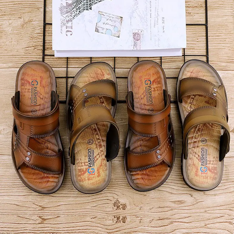 Sandals men's summer casual beach shoes men's fashion Korean version soft sole outer wear dual-purpose men's cool slippers
Sandals men's summer casual beach shoes men's fashion Korean version soft sole outer wear dual-purpose men's cool slippers