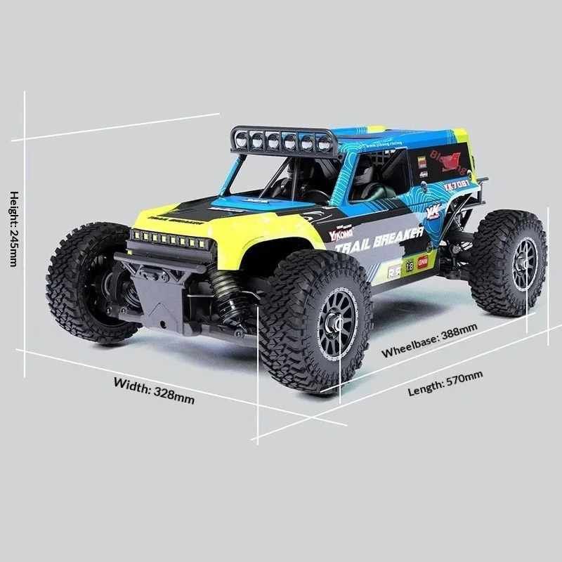 Yikong Yk7081 Tb8 Rc 4wd Brushless Off Road Truck 1 8 Scale Independent Suspension Desert Racing Car For Adult Hobby Enthusiasts
Yikong Yk7081 Tb8 Rc 4wd Brushless Off Road Truck 1 8 Scale Independent Suspension Desert Racing Car For Adult Hobby Enthusiasts