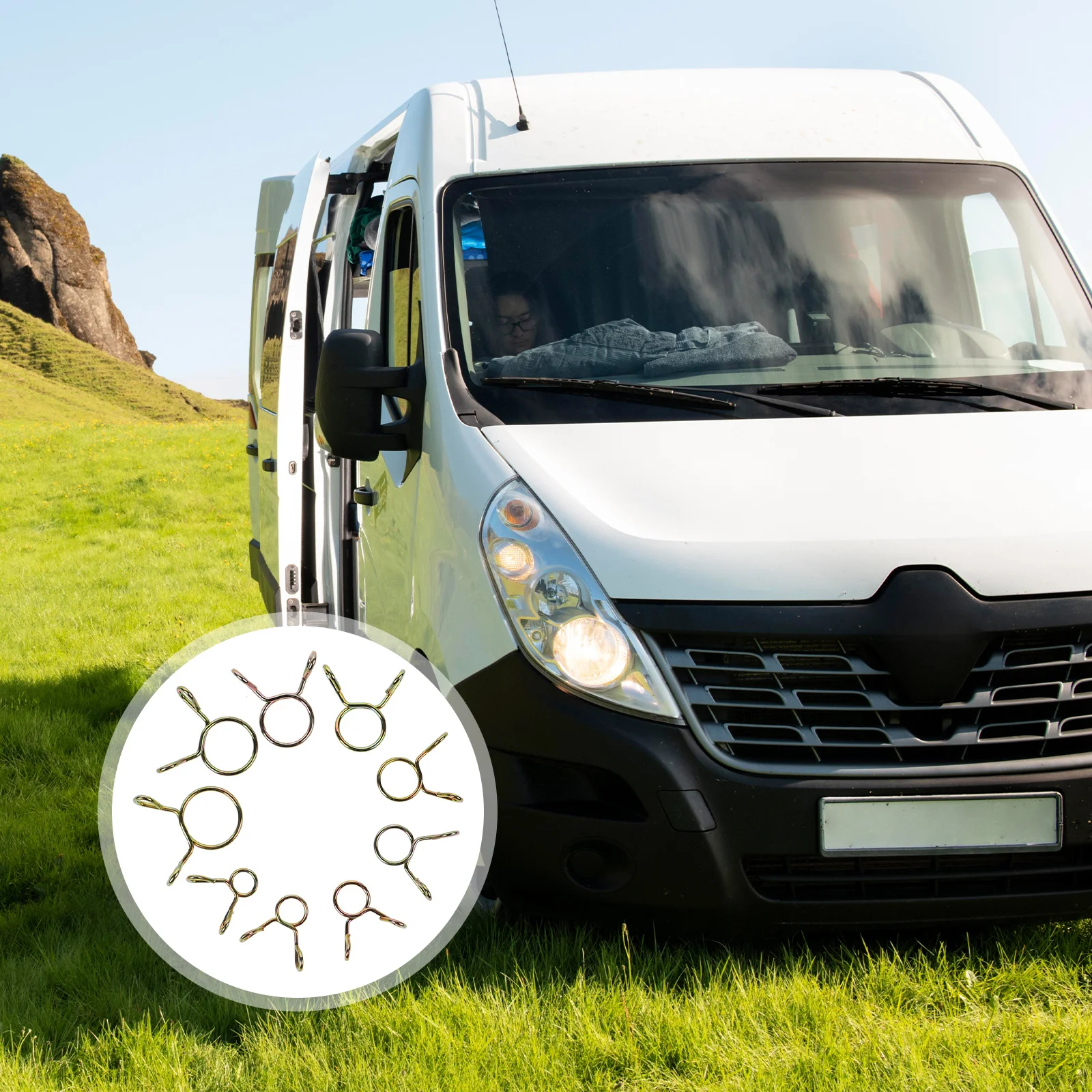 90Pcs Oil Hose Hoop Set Sturdy Tubing Clamps for Car Fuel Water Hose Connection Reliable Fixing Fasteners Heavy Duty Clamping
90Pcs Oil Hose Hoop Set Sturdy Tubing Clamps for Car Fuel Water Hose Connection Reliable Fixing Fasteners Heavy Duty Clamping