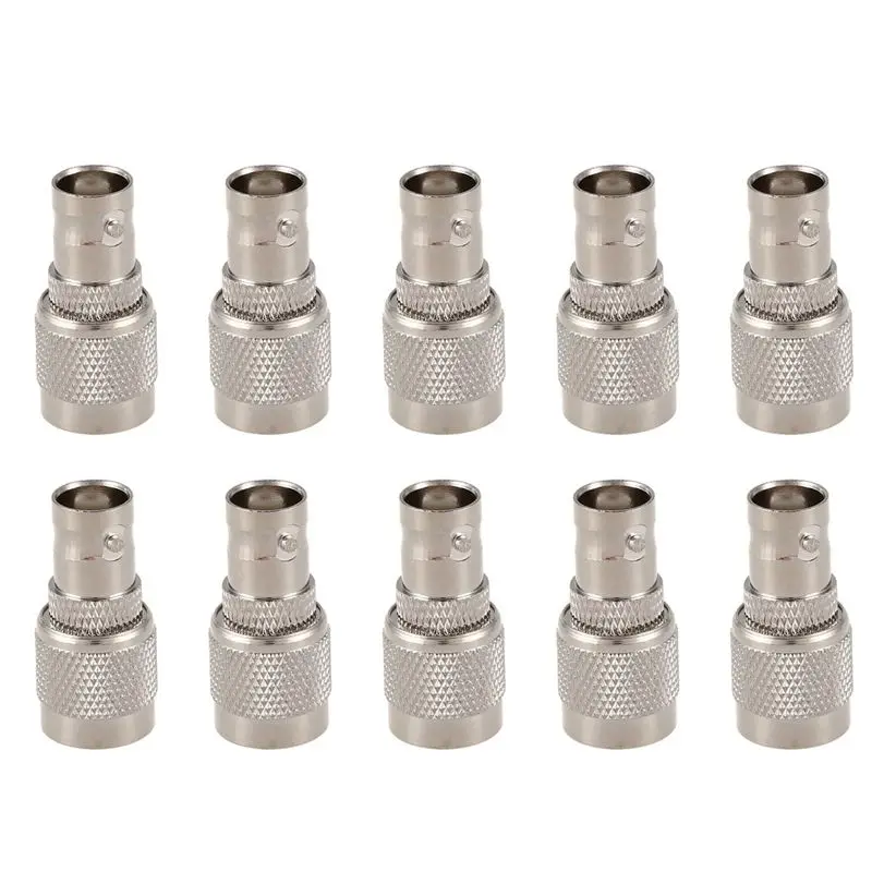 BNVN-10X TNC Male Plug To BNC Connector Jack Female M / F Coaxial Connector RF Adapter Cable
BNVN-10X TNC Male Plug To BNC Connector Jack Female M / F Coaxial Connector RF Adapter Cable