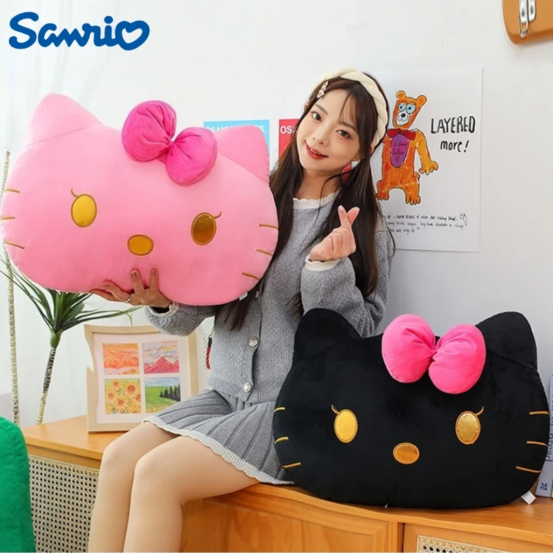 50/65/100 см Sanrio черная кожа подушка Hello Kitty плюшевая мультяшная аниме Peluche Kawaii мягкая удобная мягкая кукла детский подарок
50/65/100 см Sanrio черная кожа подушка Hello Kitty плюшевая мультяшная аниме Peluche Kawaii мягкая удобная мягкая кукла детский подарок