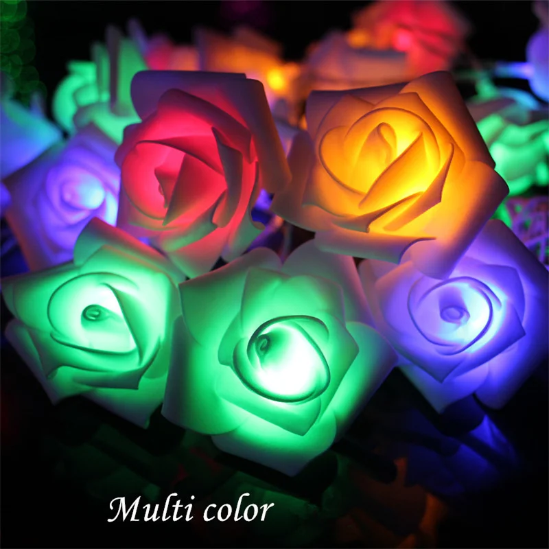 3M Rose LED String Lights AA Battery Powered Artificial Flower Rose Fairy Lights Wedding Party Birthday Surprise Room Decoration
3M Rose LED String Lights AA Battery Powered Artificial Flower Rose Fairy Lights Wedding Party Birthday Surprise Room Decoration