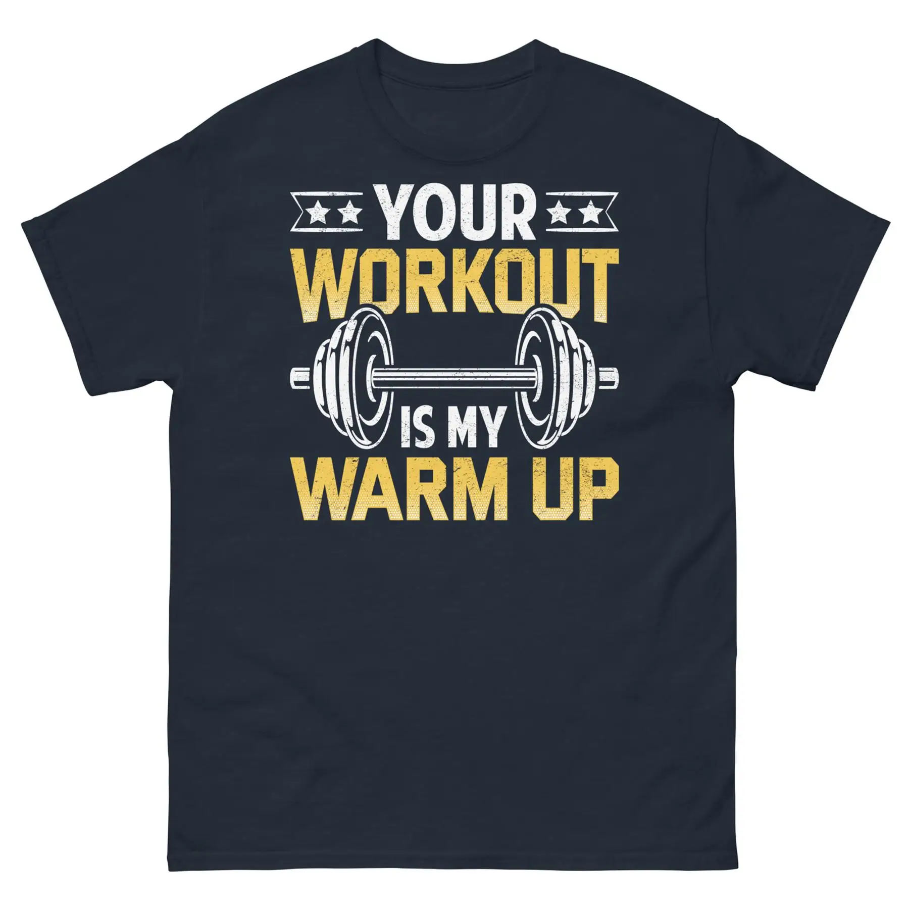 Мужская классическая футболка Your Workout Is My Warm Up Fitness Gym Personal Trainer 
Мужская классическая футболка Your Workout Is My Warm Up Fitness Gym Personal Trainer