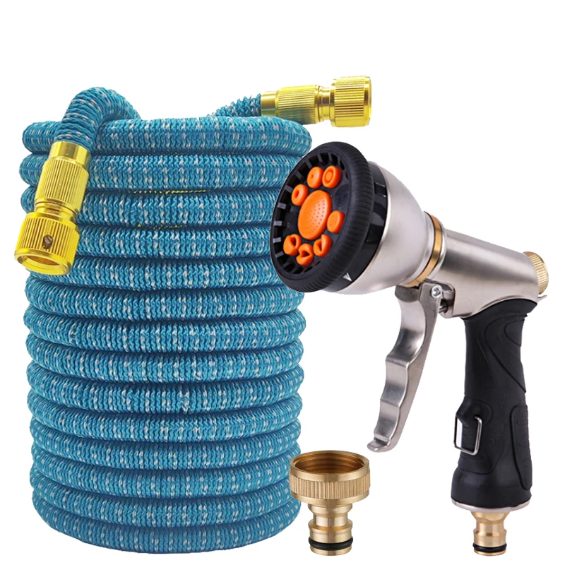 Удлинительный волшебный шланг для садоводства, металлический регулируемый водяной пистолет, разъем 1/2, шланг для полива сада, принадлежности для мойки автомобилей
Удлинительный волшебный шланг для садоводства, металлический регулируемый водяной пистолет, разъем 1/2, шланг для полива сада, принадлежности для мойки автомобилей 