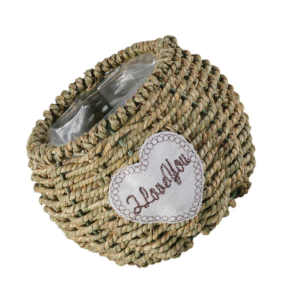 2 Pcs Manual Woven Flower Basket Plants Rattan Baskets of Flowers Desktop Flowerpot
2 Pcs Manual Woven Flower Basket Plants Rattan Baskets of Flowers Desktop Flowerpot
