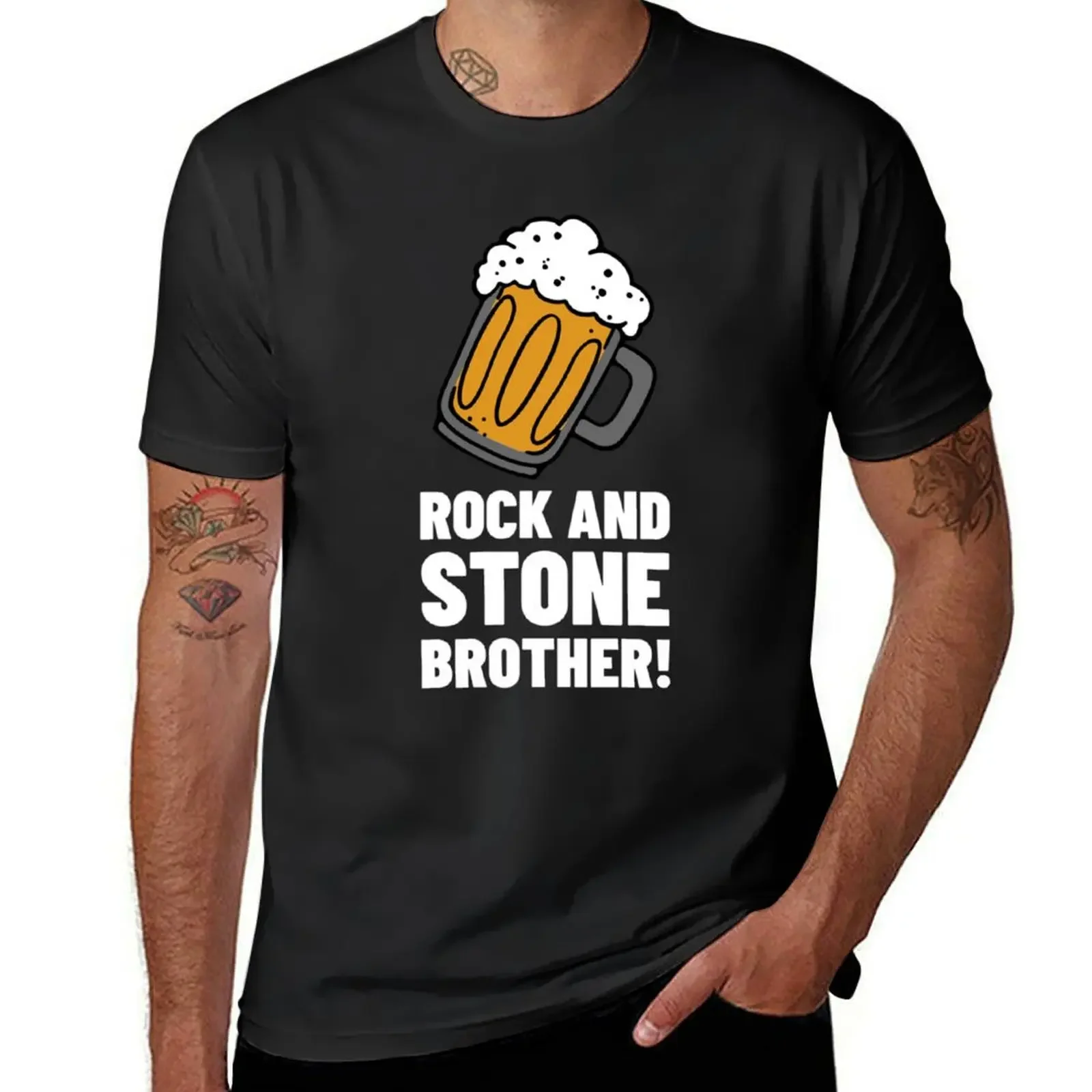 Rock and Stone Brother! T-Shirt sweat man t shirt basketball graphic tees shirts men graphic
Rock and Stone Brother! T-Shirt sweat man t shirt basketball graphic tees shirts men graphic