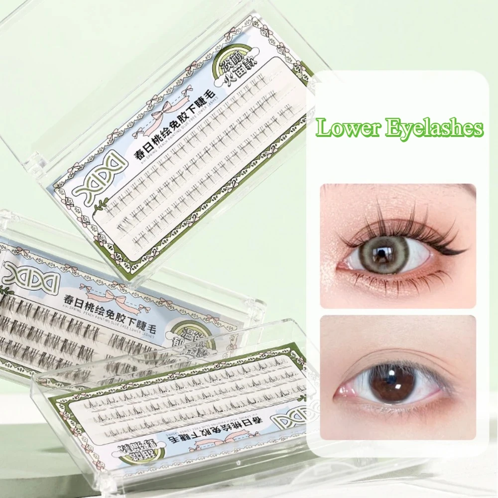3 Rows Glue-free Lower Eyelashes Natural Simulation Segmented Fake Eyelash Individual Lashes Pure Desire Eye Makeup Accessories
3 Rows Glue-free Lower Eyelashes Natural Simulation Segmented Fake Eyelash Individual Lashes Pure Desire Eye Makeup Accessories