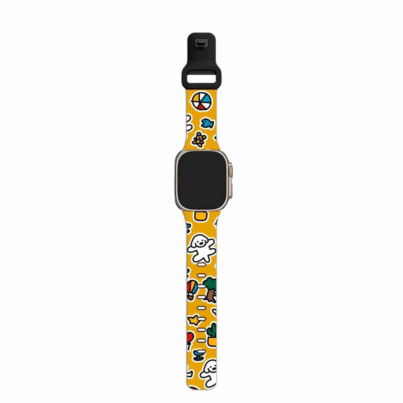 Cartoon Dog Friend Silicone Watchband for Apple Watch All Series Ultra SE 38 40 41 42 44 45 49mm IWatch Watch Strap
Cartoon Dog Friend Silicone Watchband for Apple Watch All Series Ultra SE 38 40 41 42 44 45 49mm IWatch Watch Strap
