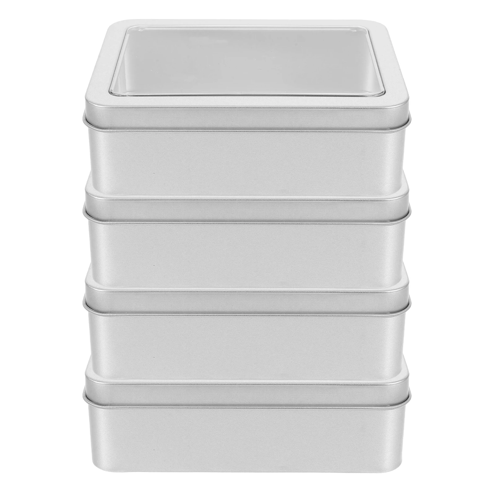 4 Pcs Tinplate Box Holiday Tins with Lids Small Container Decorative Boxes Empty Containers Storage
4 Pcs Tinplate Box Holiday Tins with Lids Small Container Decorative Boxes Empty Containers Storage