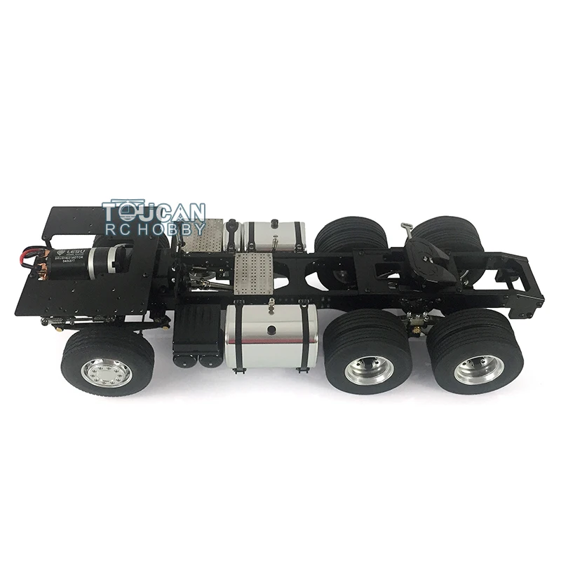 DIY LESU RC 6*4 Metal Chassis For Tamiyaya Remote Control Tractors Trucks Cars 1/14 Scale Model Toys
DIY LESU RC 6*4 Metal Chassis For Tamiyaya Remote Control Tractors Trucks Cars 1/14 Scale Model Toys