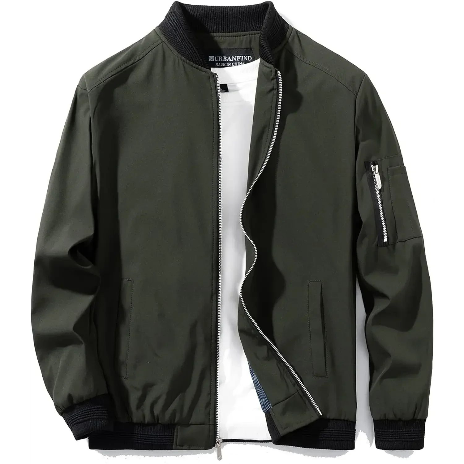 Mens Slim Fit Lightweight Coat Casual Bomber Jacket Sport Jacket Fashionable Male Outerwear Latest Style Best Quality Hot Sale
Mens Slim Fit Lightweight Coat Casual Bomber Jacket Sport Jacket Fashionable Male Outerwear Latest Style Best Quality Hot Sale