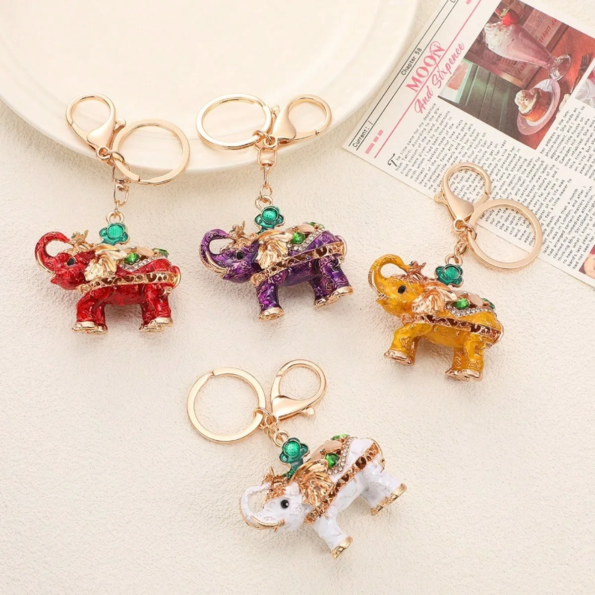 Creative 3D Elephant Car Keychain – Metal Pendant Souvenir, Exquisite Small Gift Accessory
Creative 3D Elephant Car Keychain – Metal Pendant Souvenir, Exquisite Small Gift Accessory