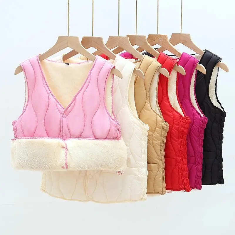 Women Autumn Winter Down Short Vests 2024 New Ultralight Duck Jackets Collarless Solid Slim Liner Waistcoats T383
Women Autumn Winter Down Short Vests 2024 New Ultralight Duck Jackets Collarless Solid Slim Liner Waistcoats T383