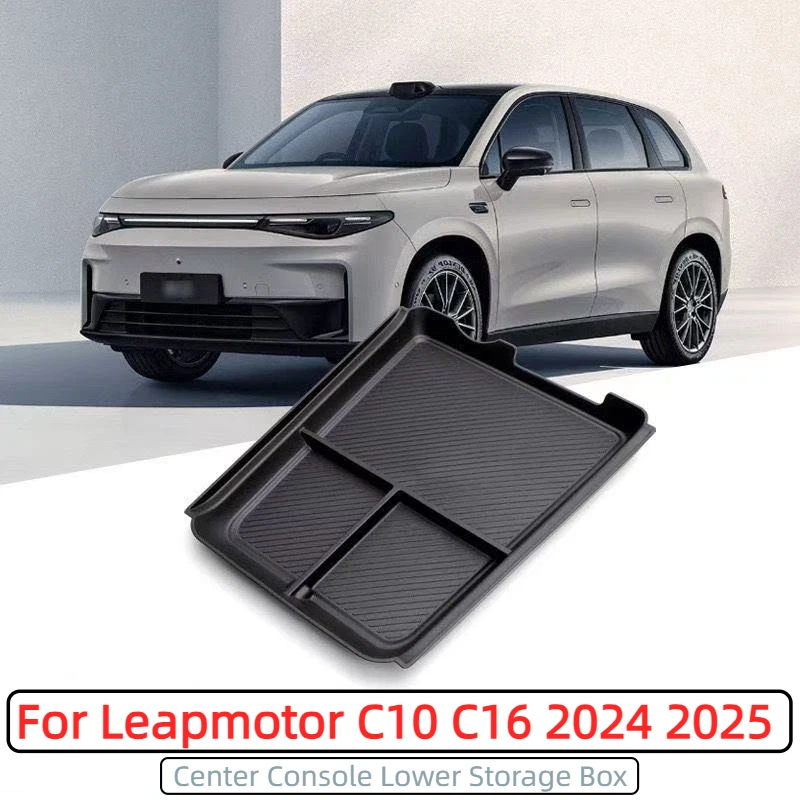 for Leapmotor C10 C16 2024 2025 Center Console Lower Storage Box Tray Organizers Tidying Black Car Interior Accessories
for Leapmotor C10 C16 2024 2025 Center Console Lower Storage Box Tray Organizers Tidying Black Car Interior Accessories