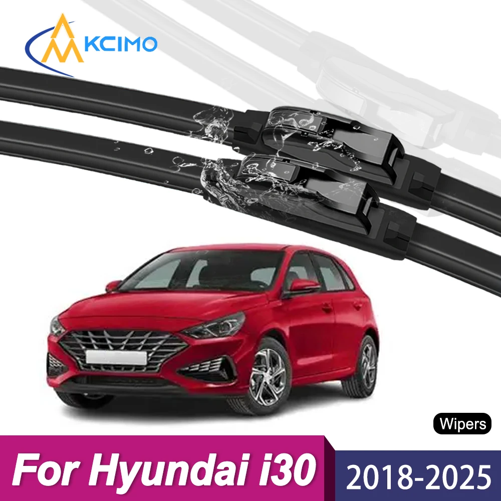 2Pcs Silent Smooth Rubber Wiper Set For Hyundai i30 PD 2018-2025 Perfect Replacement Wiper Kit
2Pcs Silent Smooth Rubber Wiper Set For Hyundai i30 PD 2018-2025 Perfect Replacement Wiper Kit