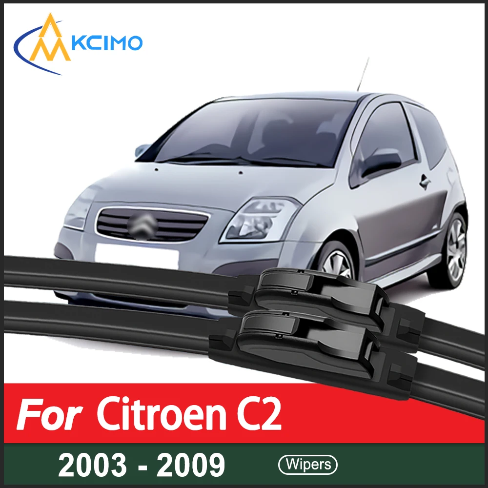 2Pcs Front Windshield Wiper Blade For Citroen C2 2003 - 2009 Car Wiper Blade Noise Reduction Durable Auto Accessories
2Pcs Front Windshield Wiper Blade For Citroen C2 2003 - 2009 Car Wiper Blade Noise Reduction Durable Auto Accessories