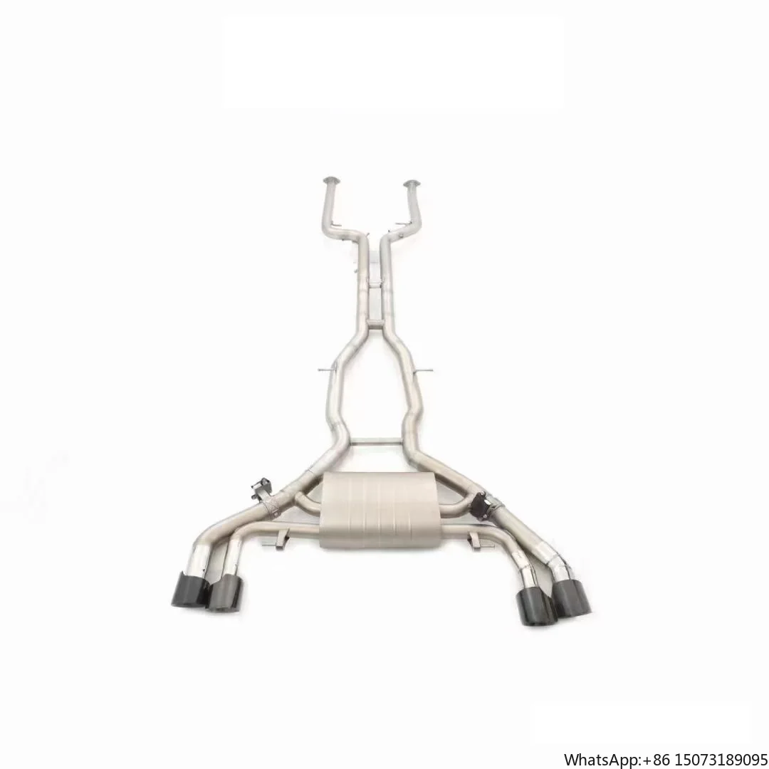 Stainless Steel 304 AutoParts Exhaust Muffler Pipe Exhaust With Catted Or Catless Downpipe for X3M 3.0L 2022 Cat-back System
Stainless Steel 304 AutoParts Exhaust Muffler Pipe Exhaust With Catted Or Catless Downpipe for X3M 3.0L 2022 Cat-back System