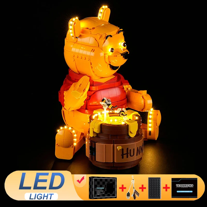 LED Light Kit for LEGO 43300 Winnie the Pooh Lamp DIY Toys Christmas Gift (Not Include Building Blocks Bricks Kits Sets Model)
LED Light Kit for LEGO 43300 Winnie the Pooh Lamp DIY Toys Christmas Gift (Not Include Building Blocks Bricks Kits Sets Model)