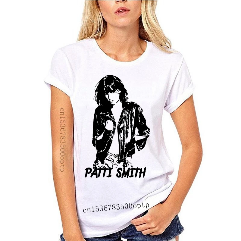 New BEN ROSE T Shirts for Women Vintage Patti Smith Tshirt White
New BEN ROSE T Shirts for Women Vintage Patti Smith Tshirt White