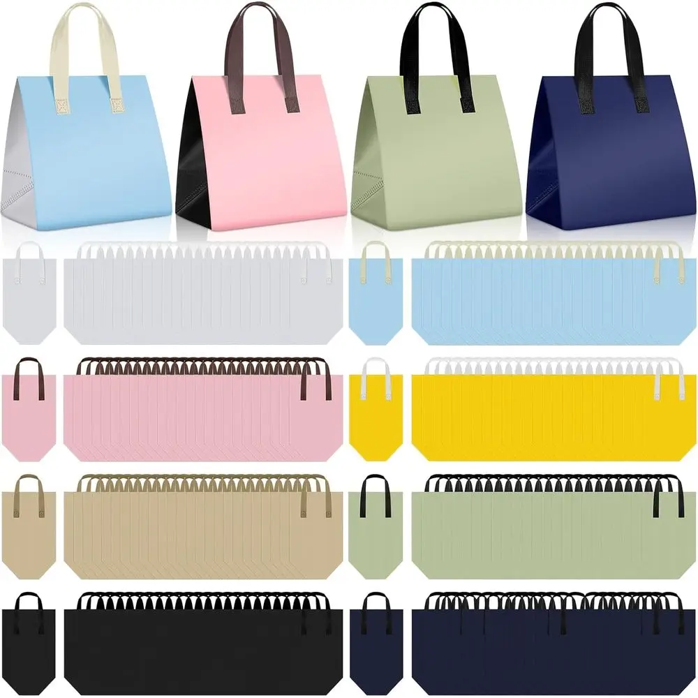 200 Pack Insulated Disposable Bags, 9.5x6x9.5 inches, for Hot or Cold Food Delivery, Catering, and Picnics (Colorful)
200 Pack Insulated Disposable Bags, 9.5x6x9.5 inches, for Hot or Cold Food Delivery, Catering, and Picnics (Colorful)